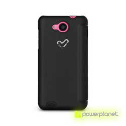 Caso tipo livro Energy Phone Colors Preto - Item1
