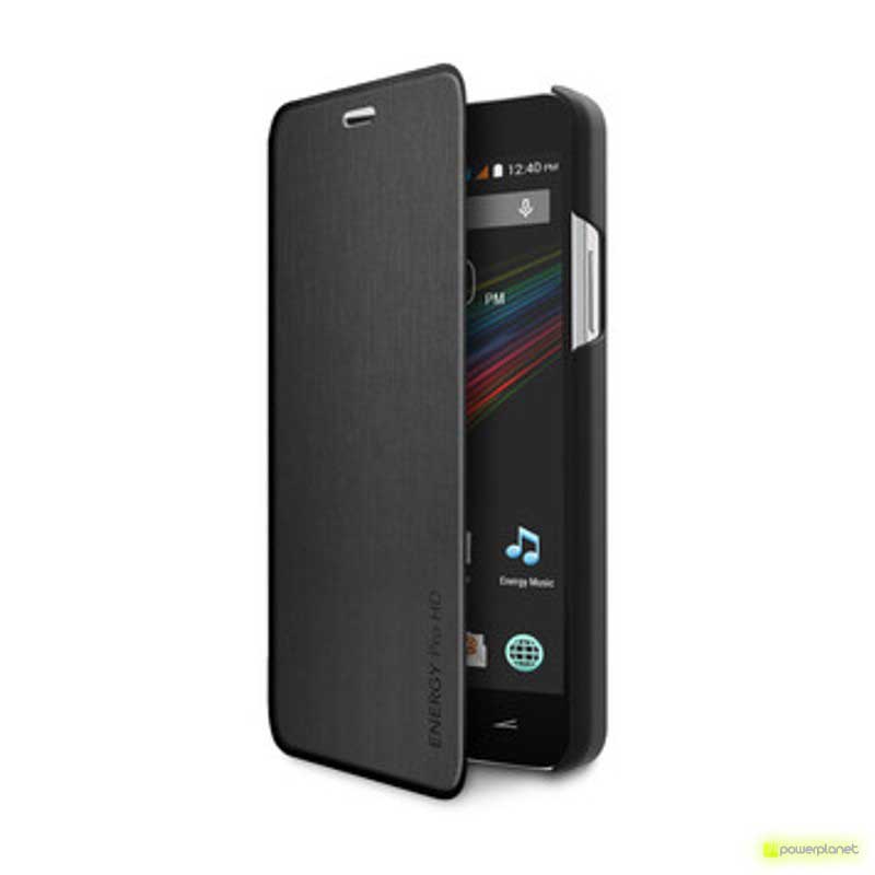 Caso Tipo Livro Energy Phone Pro HD