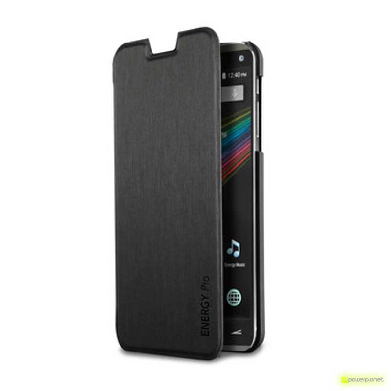 Funda Tipo Libro Energy Phone Pro/ Pro Qi Negro