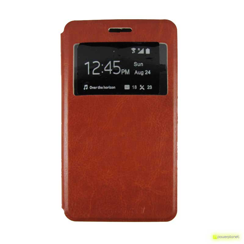Capa tipo livro Sony Xperia E4