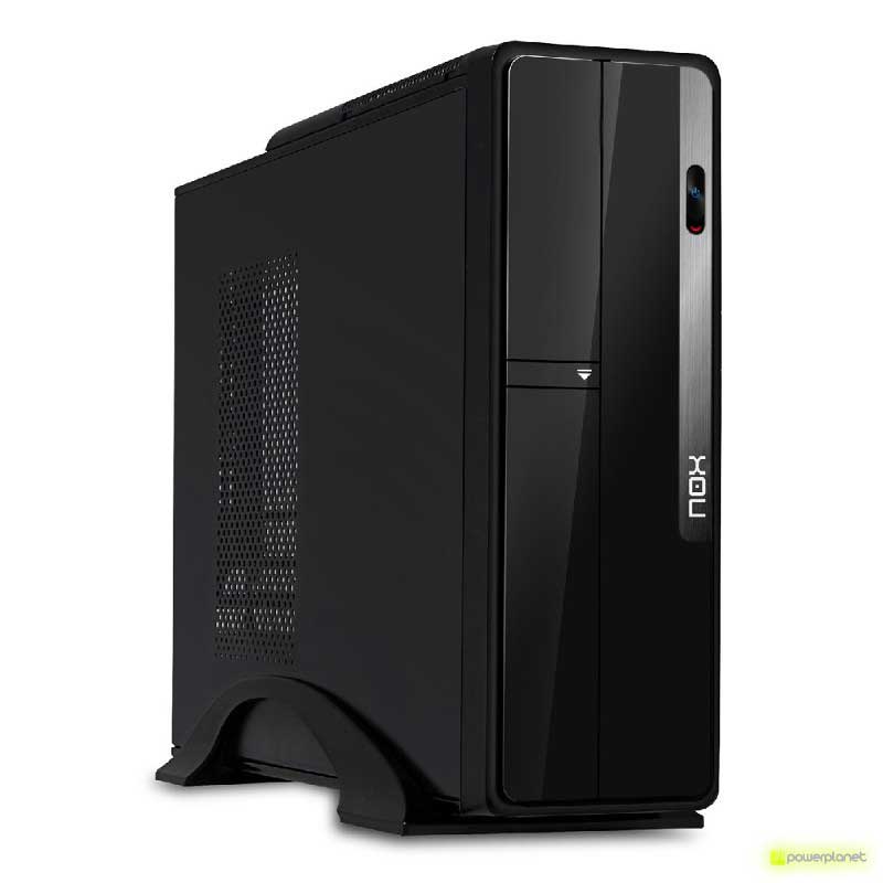 Mini Torre m-ATX NOX Liten Negra 450W card reader
