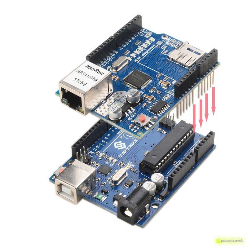 Modulo Ethernet Shield con ranura Micro-SD Para Arduino - Ítem5