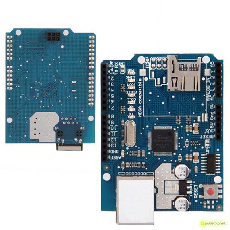 Modulo Ethernet Shield con ranura Micro-SD Para Arduino - Ítem3