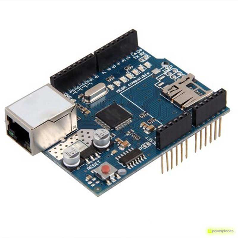 Modulo Ethernet Shield con ranura Micro-SD Para Arduino - Ítem4
