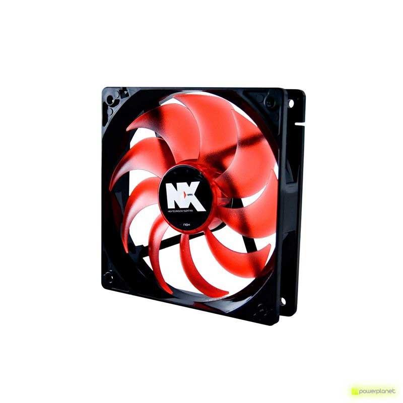 Ventilador caja NOX Serie NX 8cm Rojo