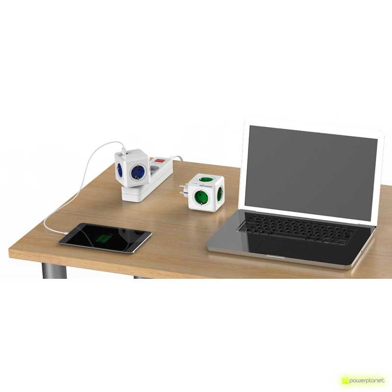 PowerCube Original USB 4 tomas + 2 puertos USB - Ítem1