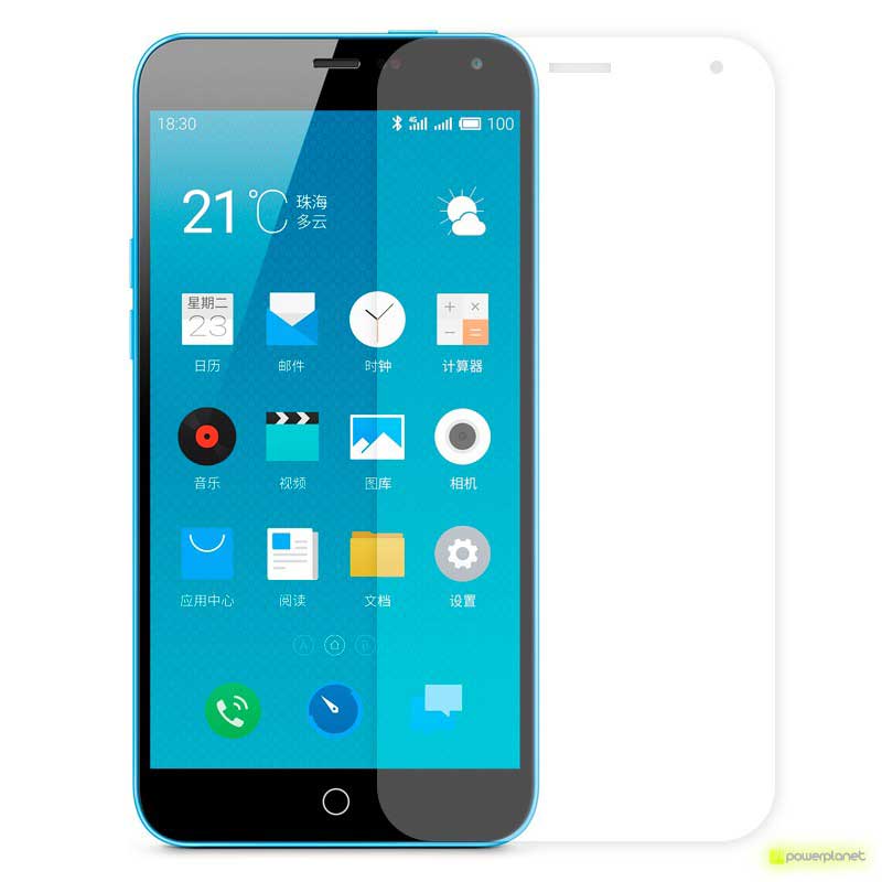 Protetor de ecrã de cristal temperado Meizu M1 Note