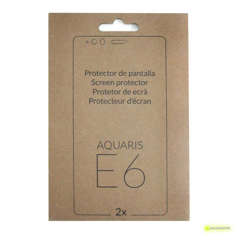 Protetor de Ecrã vidro temperado BQ Aquaris E6 - Item1