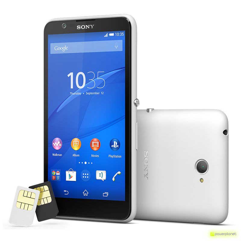 Sony Xperia E4G Blanco Libre - Ítem2