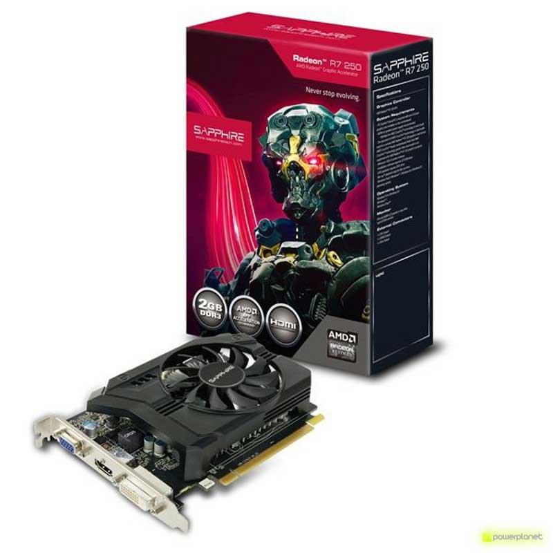 Sapphire R7 250 1GB GDDR5 WITH BOOST