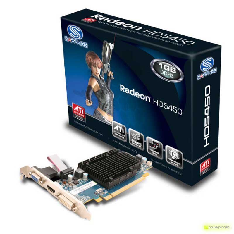 Sapphire Radeon HD5450 1GB DDR3