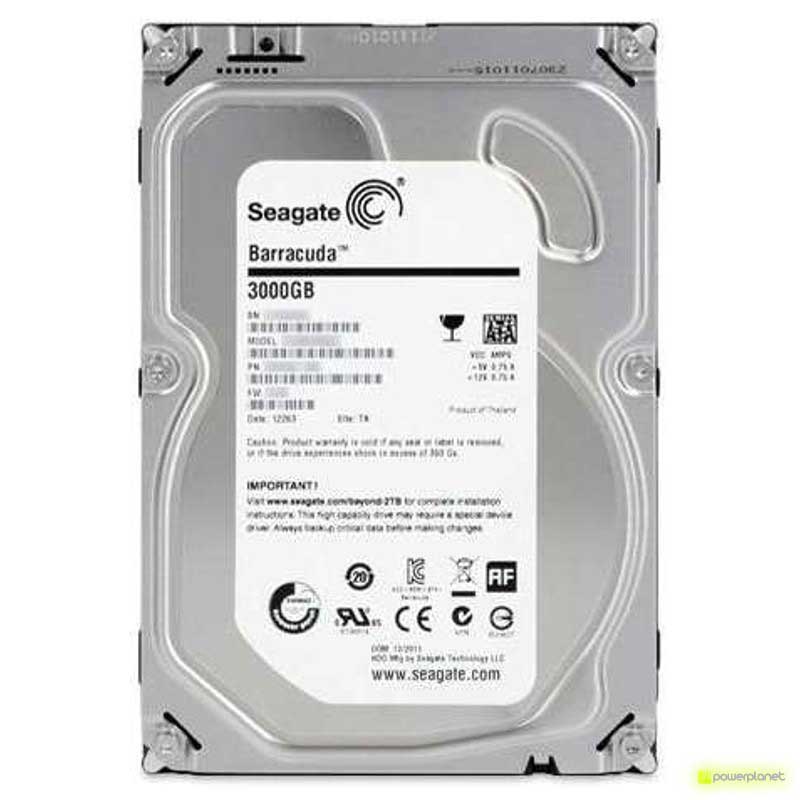 Disco Duro Seagate Barracuda 3TB SATA3 3.5