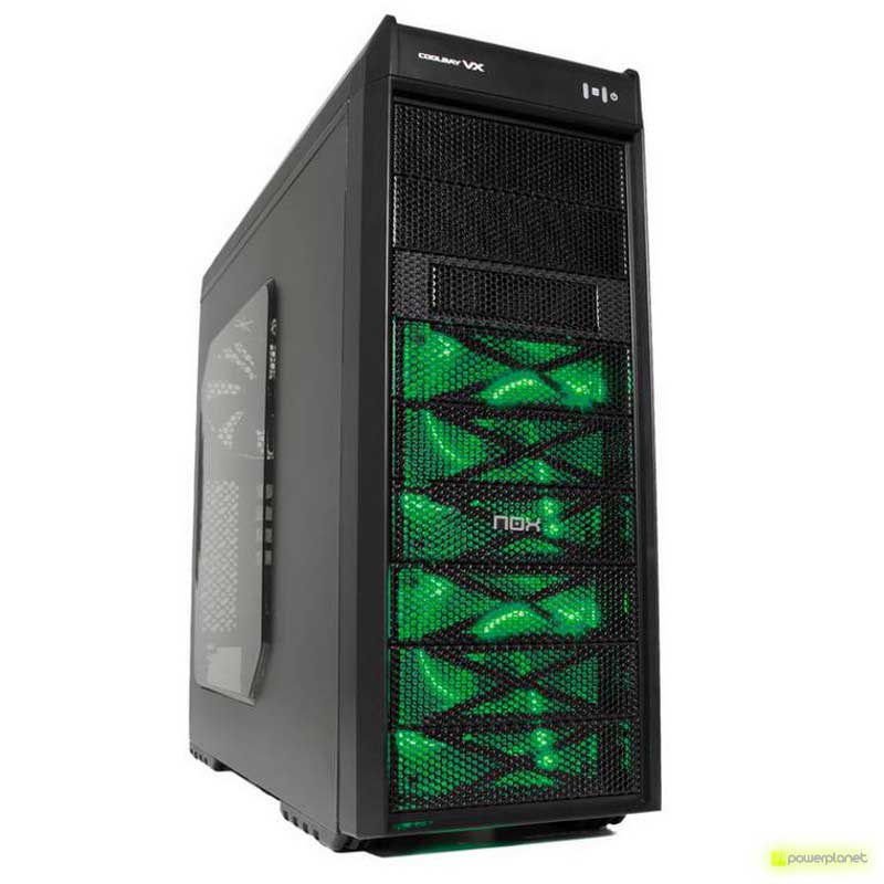 Semitorre ATX NOX Coolbay VX Green Goblin Edition