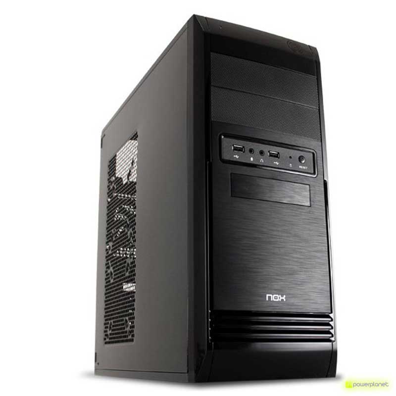 Semitorre ATX NOX NOVA Negro Cepillado