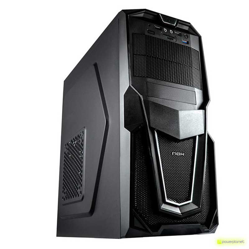 Semitorre NOX Raven Negra USB 3.0 Lector SD