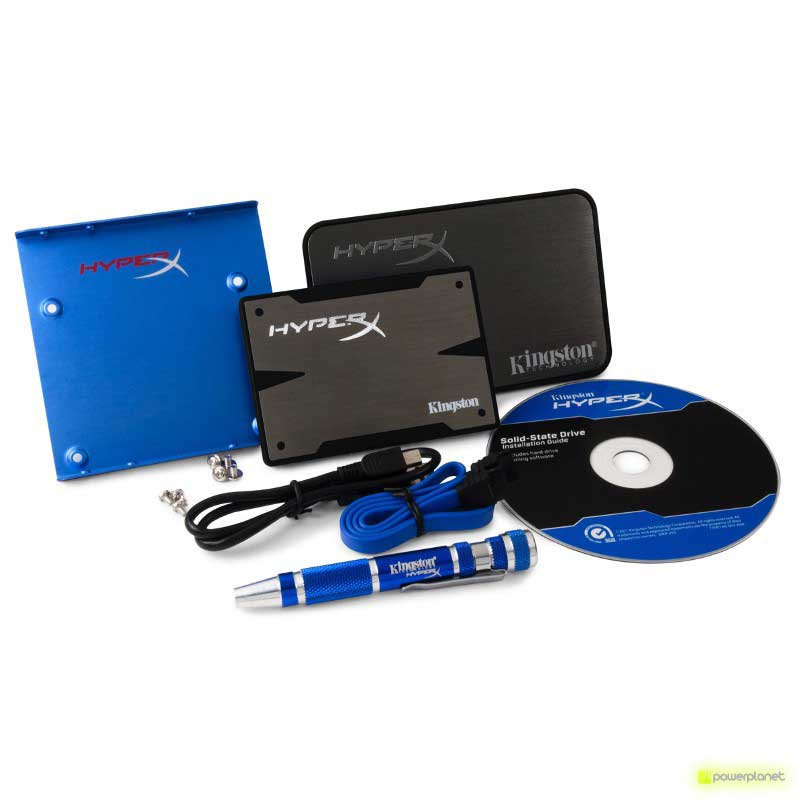 DISCO RIGIDO SSD Kingston Technology HyperX 3K 120GB + Upg. bundle kit