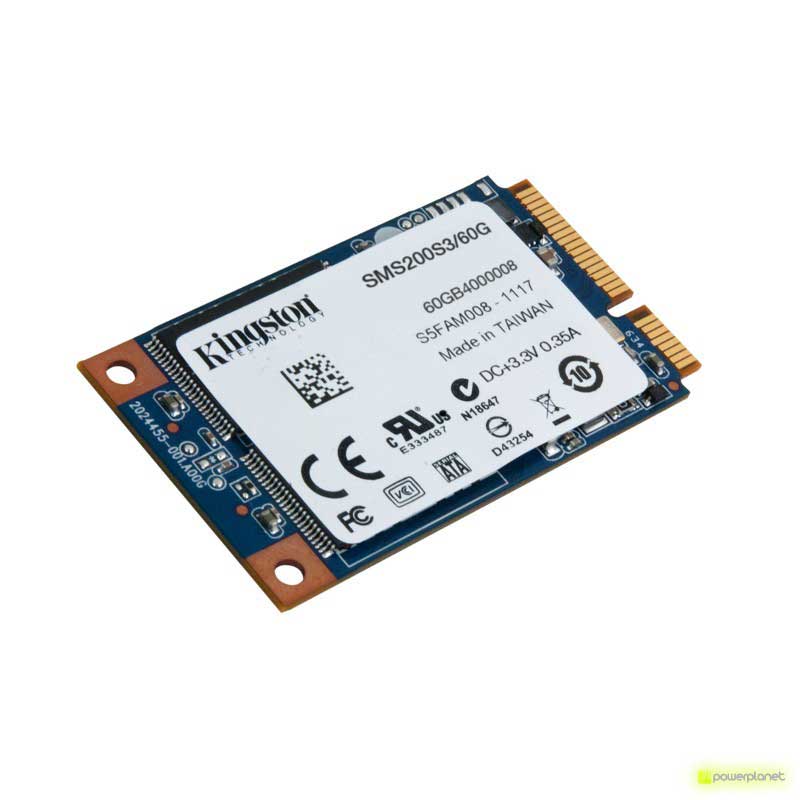 DISCO DURO SSD Kingston SSDNow mS200 60GB mSATA