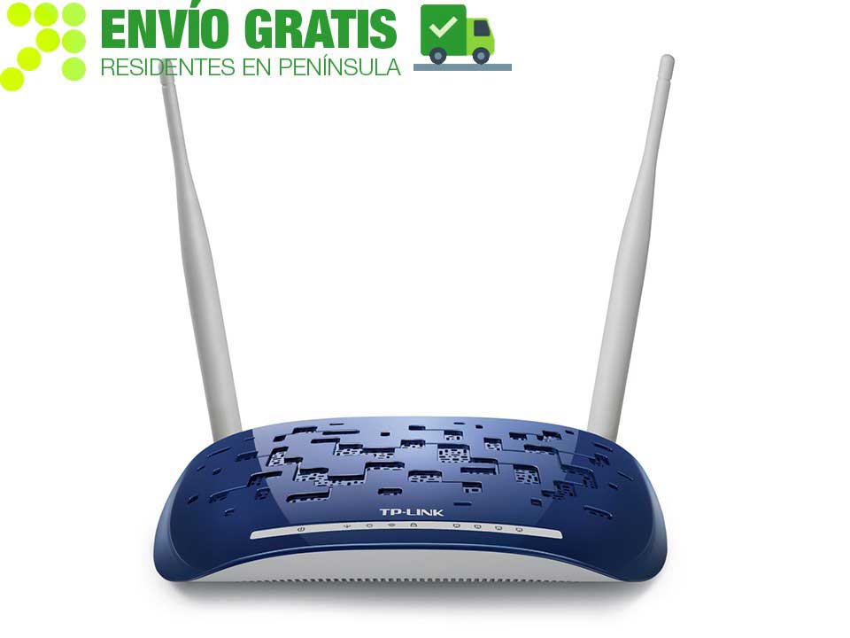 TP-LINK TD-W8960N Modem Router ADSL2 + Inalámbrico N a 300Mbps