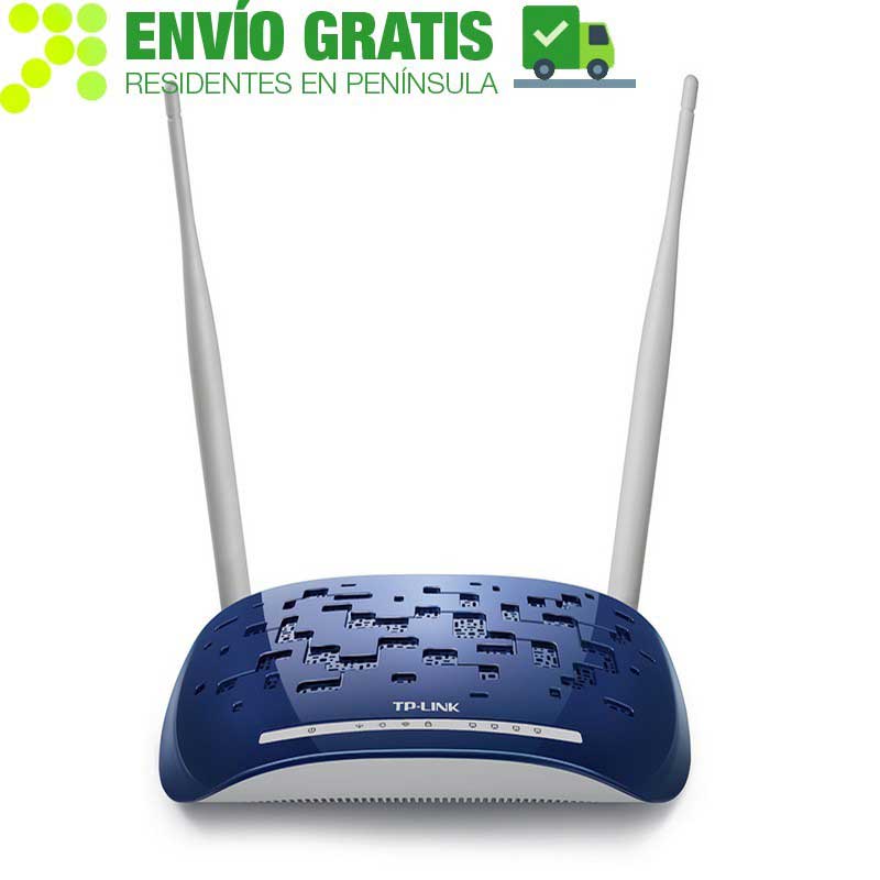 TP-LINK TD-W8960N Modem Router ADSL2 + Inalámbrico N a 300Mbps - Ítem