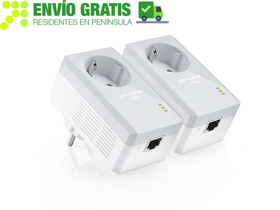 TP-Link TL-PA4010PKIT Starter Kit AV500 Powerline adapters with integrated plug