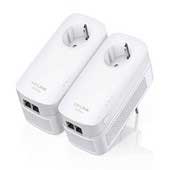 TP-LINK TL-PA7020P KIT Kit de Inicio Powerline AV1000 con 2 puertos Gigabit y Enchufe Incorporado - Ítem1