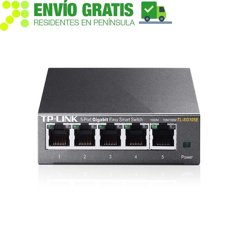 TP-LINK TL-SG105E Switch Easy Smart de 5 puertos Gigabit - Ítem