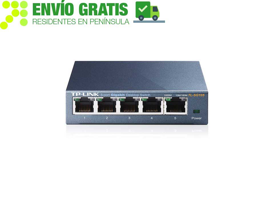 TP-Link TL-SG105 for Desktop Switch 5-port 10/100/1000 Mbps