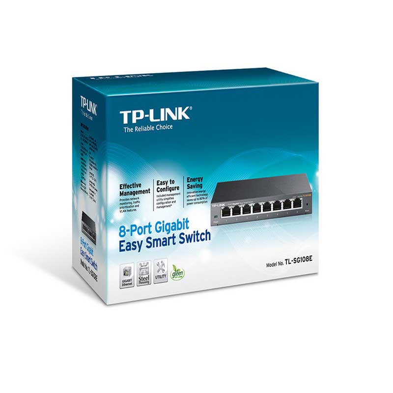 TP-LINK TL-SG108E Switch Easy Smart de 8 puertos Gigabit - Ítem4