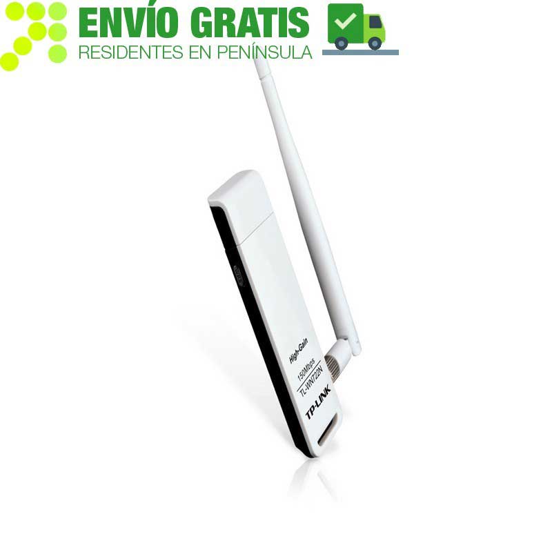 TP-Link TL-WN722N Wireless USB Adapter 150Mbps High Sensitivity - Item