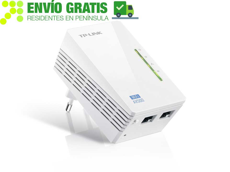 TP-LINK TL-WPA4220 Extensor Powerline WiFi AV500 a 300 Mbps