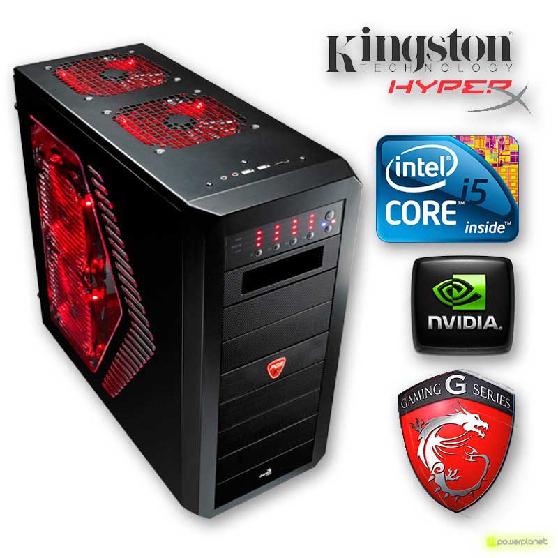Oferta em computador de escritório