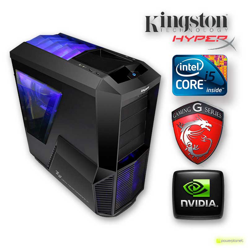 Oferta em computador de escritório