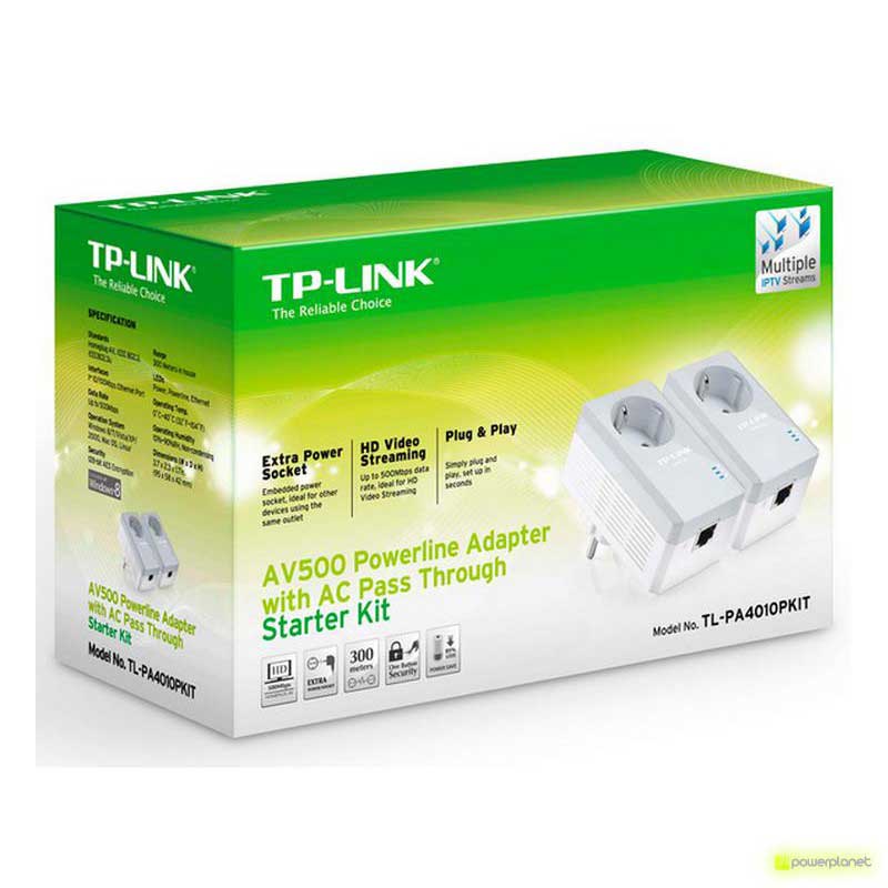 TP-Link TL-PA4010PKIT Starter Kit AV500 Powerline adapters with integrated plug - Item2
