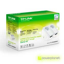 TP-Link TL-PA4020PKIT Starter Kit AV500 Powerline Adapters 2-port with built-in plug - Item3