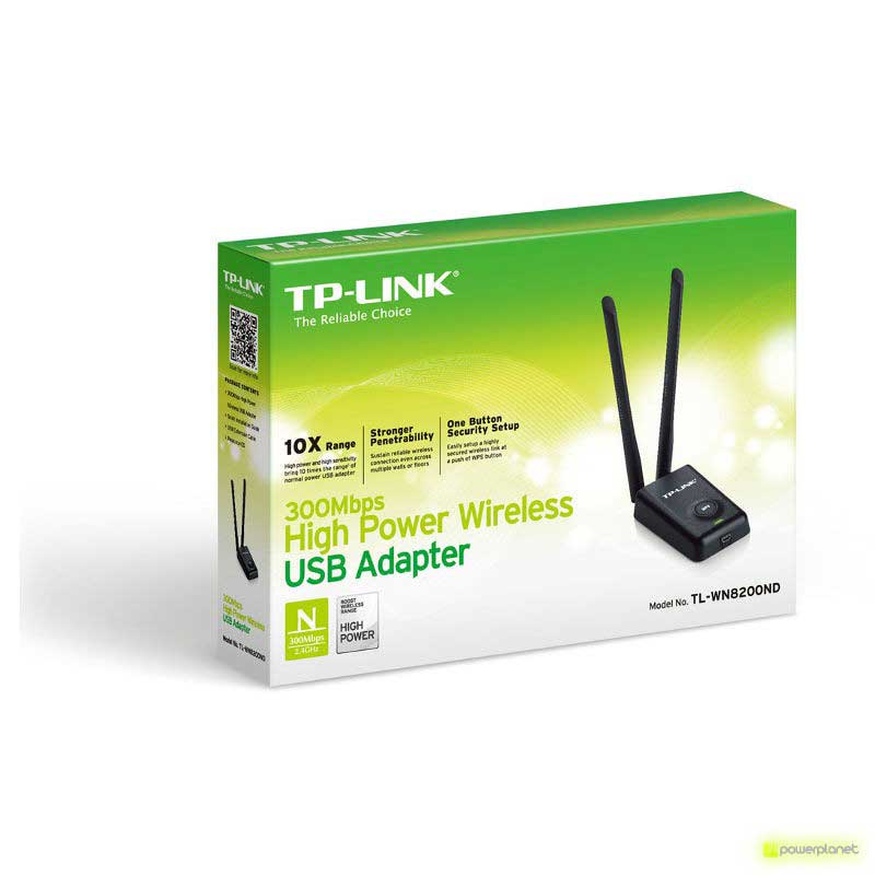 TP-Link TL-WN8200ND Wireless USB Adapter High Power 300Mbps - Item4