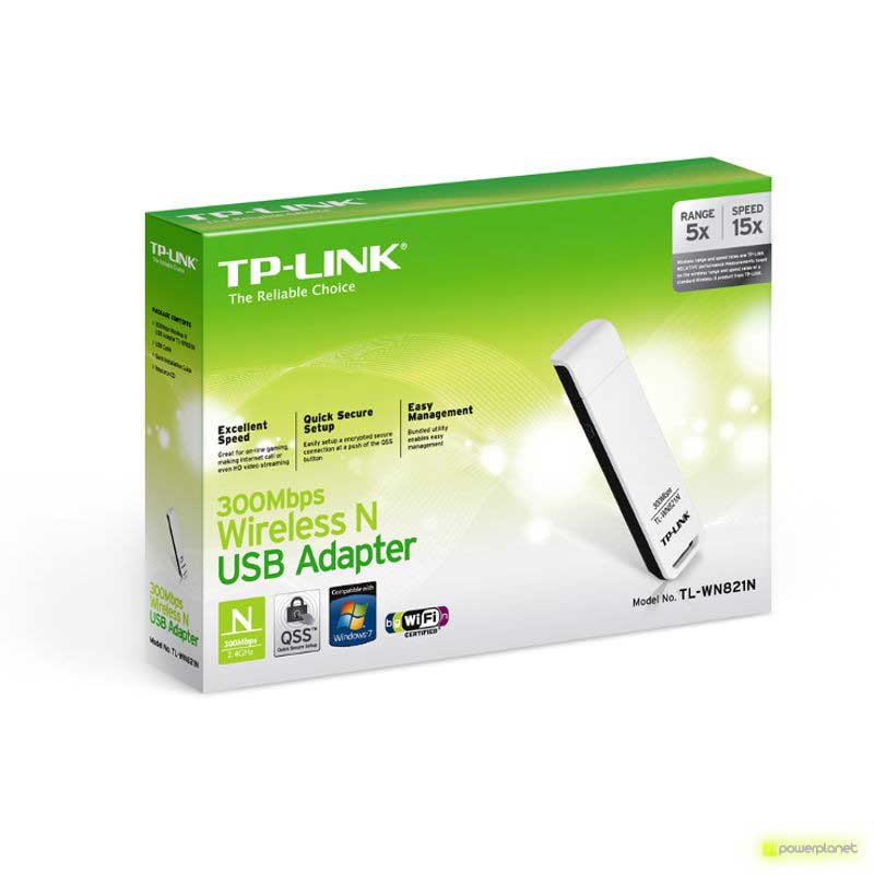 TP-Link TL-WN821N Wireless USB Adapter 300Mbps N - Item2