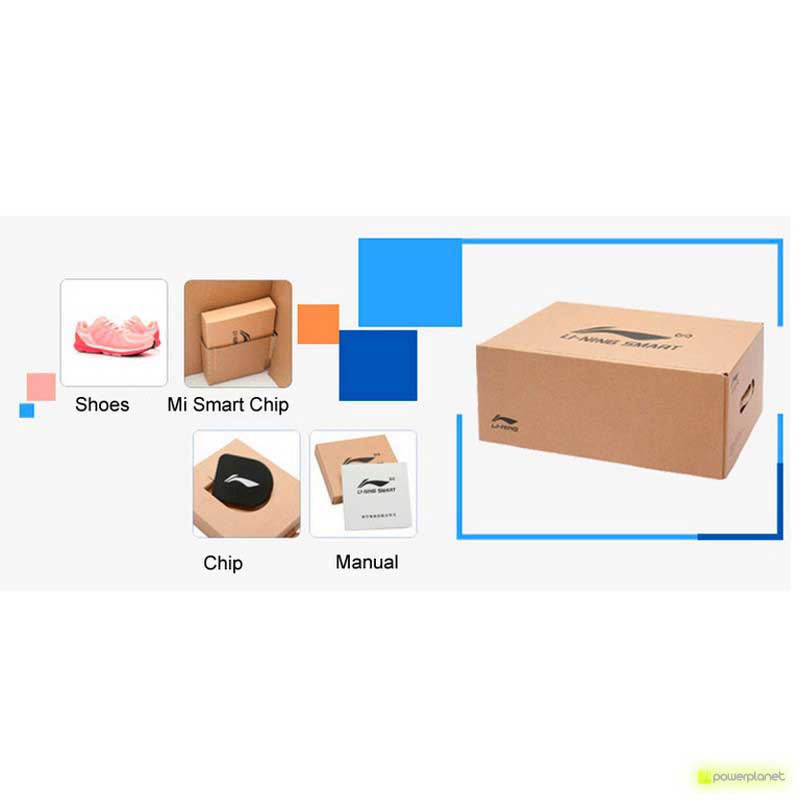 Xiaomi Li-Ning Inteligentes Shoes Preto / Branco - Item5