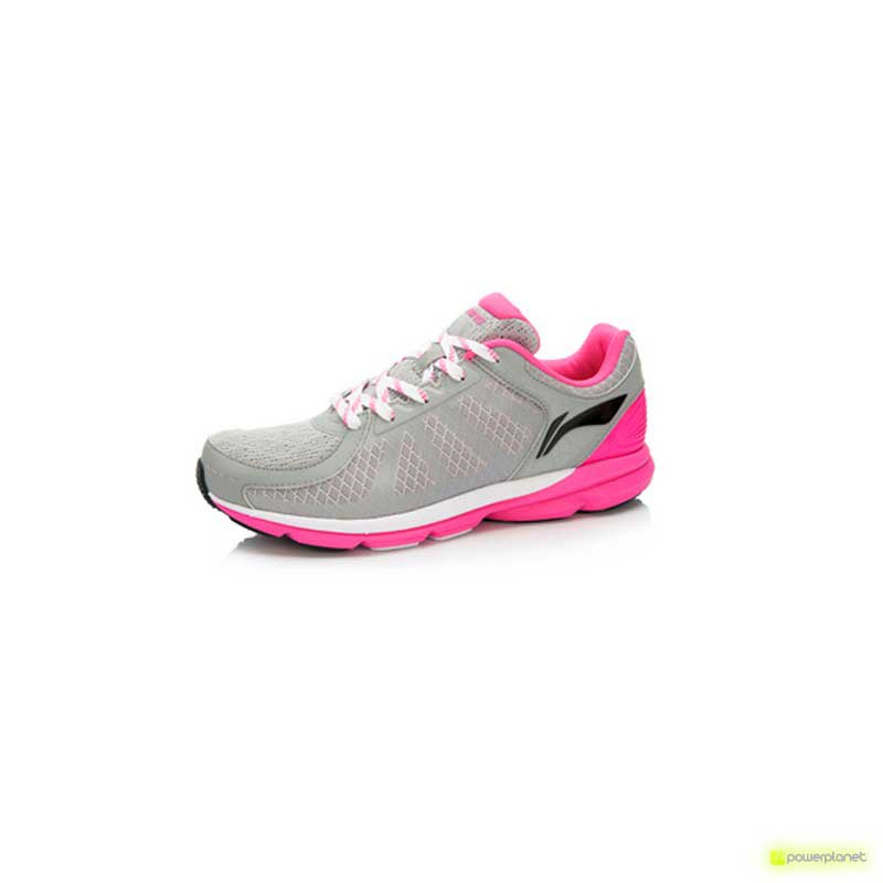 Xiaomi Li-Ning Inteligentes Shoes Neve Cinza / Vermelho Morango - Item1