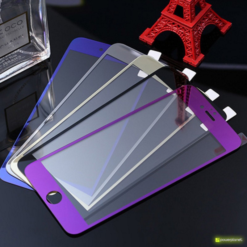 Protector de Pantalla y Trasera Cristal Templado iPhone 6 Colores - Ítem1