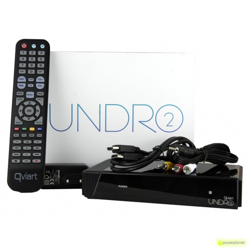 QVIART Receptor Satélite UNDRO 2 IPTV IKS - Ítem3