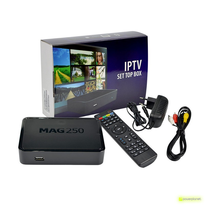 Receptor Satélite MAG250 IPTV TV BOX - Item1