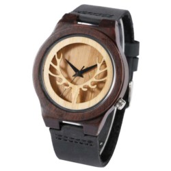 Reloj de Madera Alce - Ítem1