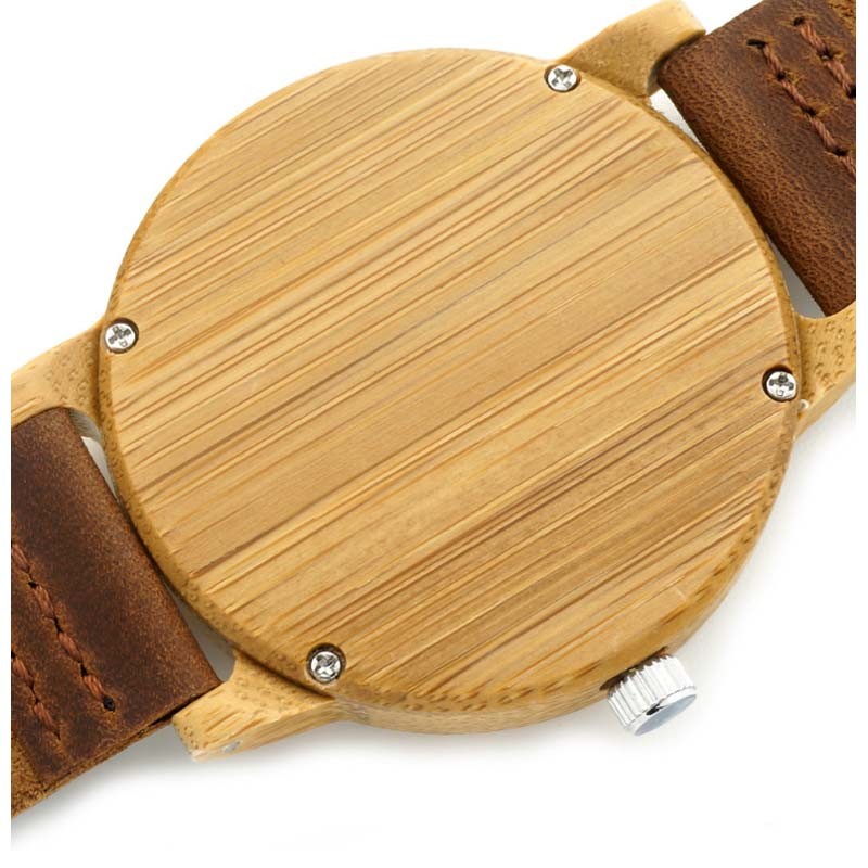 Reloj de Madera de color Avellana - Ítem4