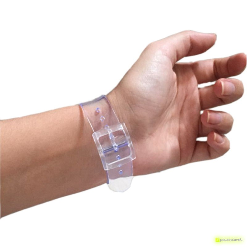 Relógio transparente Crânio - Item2