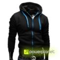 Suéter Color Zipper Preto - Homen - Item