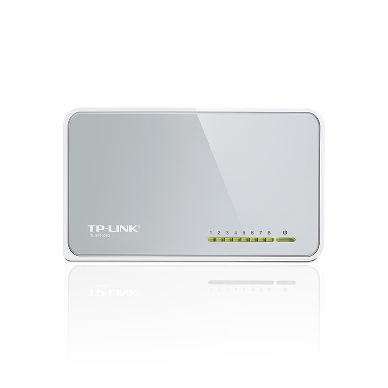 TP-LINK TL-SF1008D Switch de sobremesa con 8 puertos a 10/100 Mbps