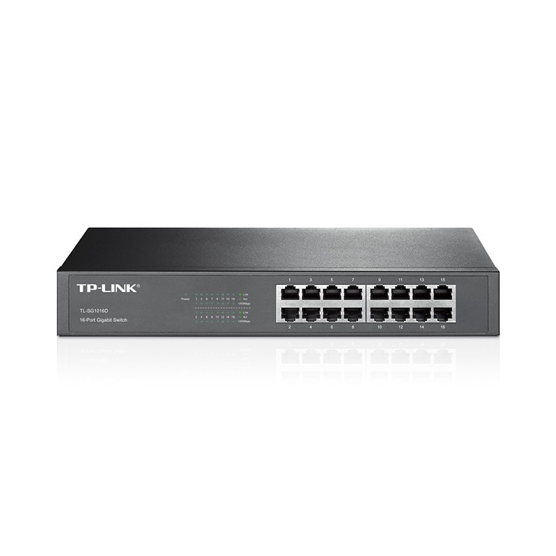 TP-LINK TL-SG1016D Switch con 16 puertos Gigabit