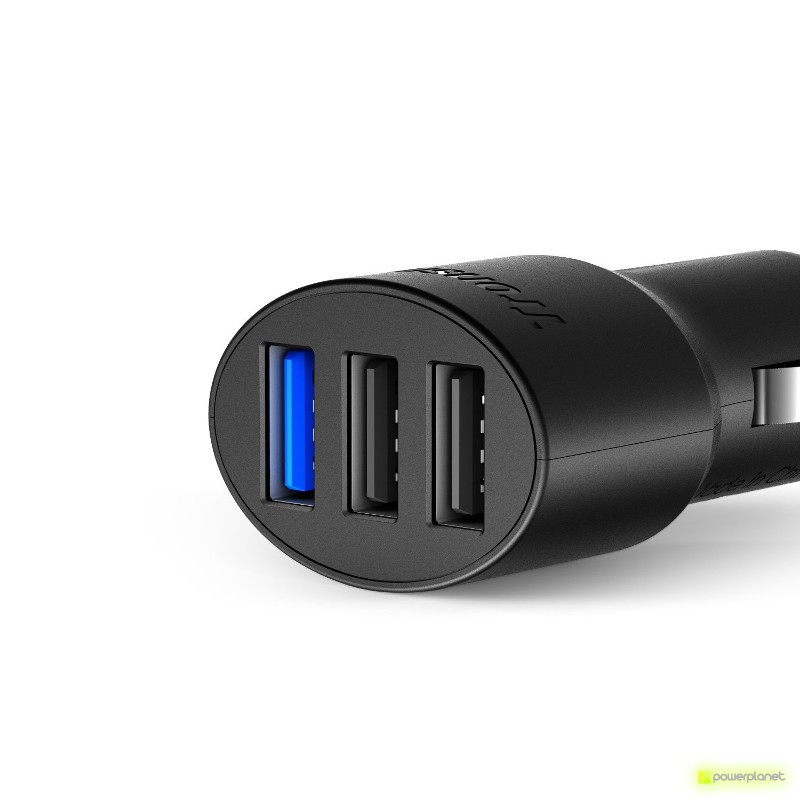 Tronsmart C3PTA Carregador de Carro USB Quick Charge 3.0 de 3 Portos - Item4