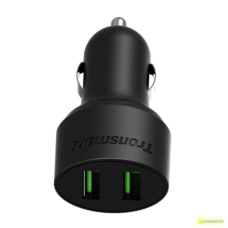 Tronsmart CC2F Carregador de Carro USB Quick Charge 2.0 y VoltIQ de 2 Portos - Item2