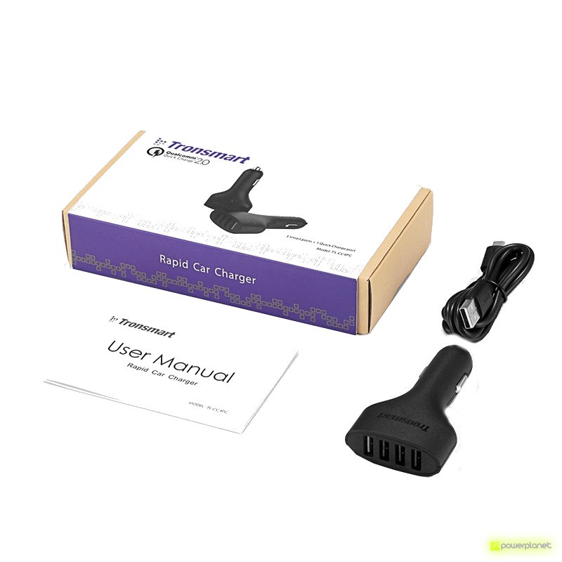 Tronsmart TS-CC4PC Cargador de Coche USB Quick Charge 2.0 de 4 Puertos - Ítem4